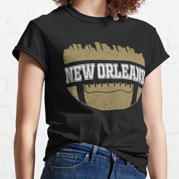 Vintage New Orleans Football Team Louisiana Retro Gifts Men | Classic  T-Shirt