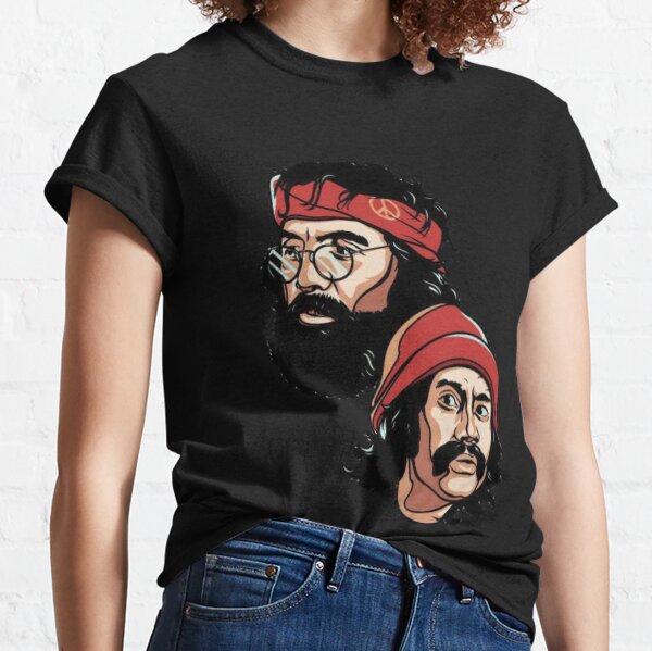 Cheech and chong with smoke Classic T-Shirt