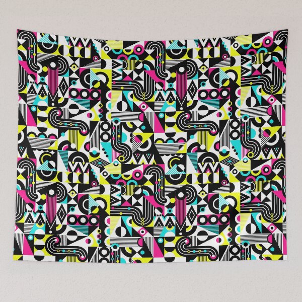 Item preview, Jumbled Geometric designed and sold by robyriker.