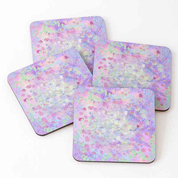 Item preview, Abstract  painting with flowers designed and sold by SychEvaartist.