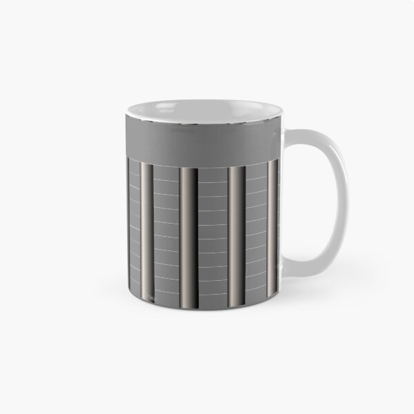 Aperçu de l'œuvre Design géométrique gris, noir et blanc Dynamic Strength créée et vendue par Vicky Rodden.