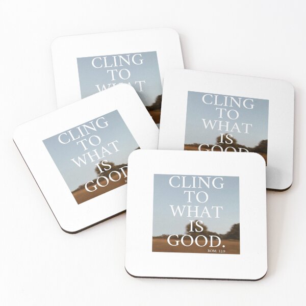 Item preview, "Cling to What is Good," Graphic designed and sold by Hannah LePage.