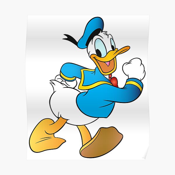 Donald Duck Daisy Duck Poster