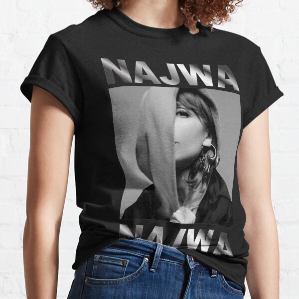NAJWA IN BLACK AND WHITE Classic T-Shirt