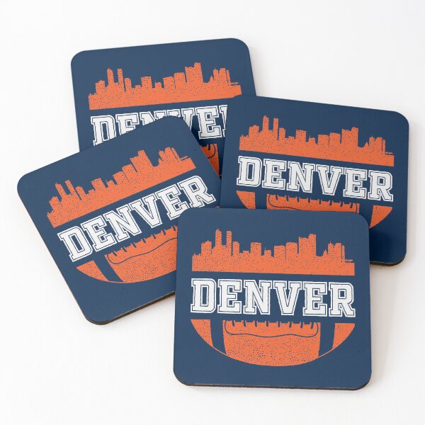 Item preview, Retro Broncos Football Fan Vintage Denver Skyline designed and sold by pixeljamz.