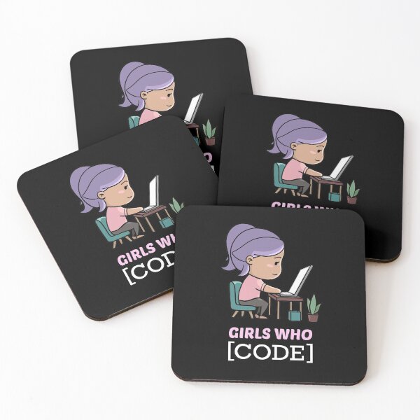 Item preview, Girls Who Code - Gift for Girls Women designed and sold by lumicloud.