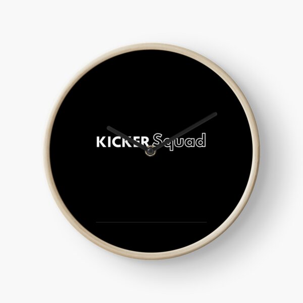 Field Goal Kicker Squad - Kickers Of Earth Clock