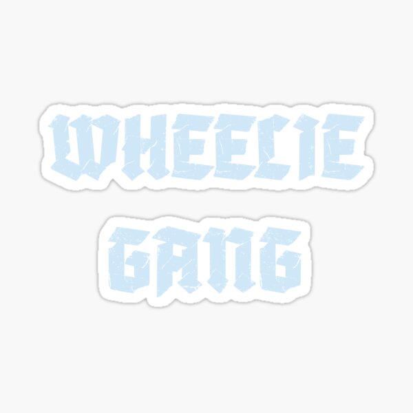 Item preview, wheelie gang designed and sold by quirkytoast.