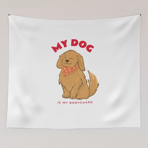 Item preview, My dog is my bodyguard designed and sold by Gorgoteanu Adrian.