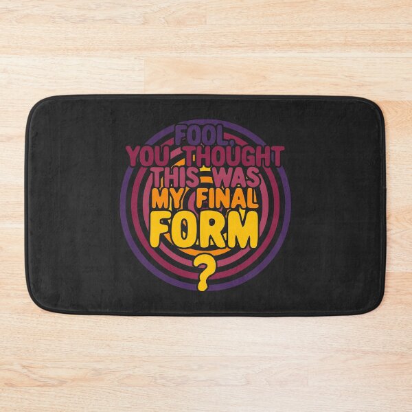 Item preview, Fool, you thought this was my final form? - Purple, Yellow designed and sold by Chubuter.