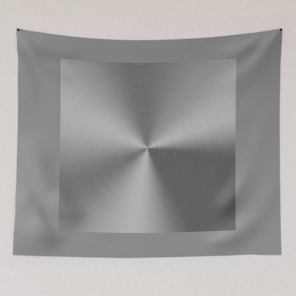 Item preview, Brushed Metal Plate Silver designed and sold by basitcv.
