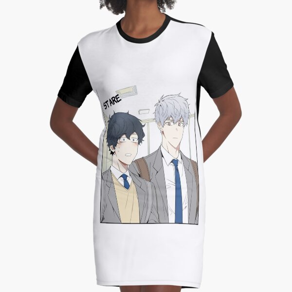 Love Manhwa Cherry Blossoms After Winter Characters Graphic T Shirt Dress By Collenjoel5 Redbubble