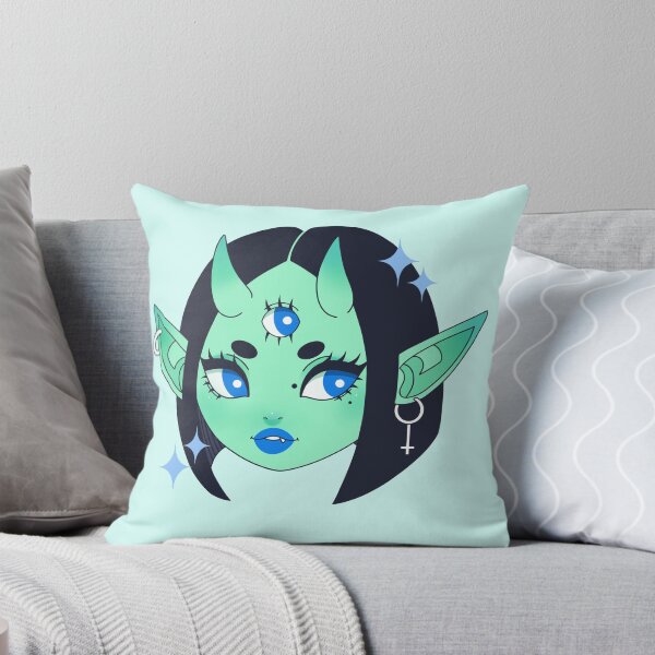 Item preview, Mint Demon Girl  designed and sold by bunnieebabe.