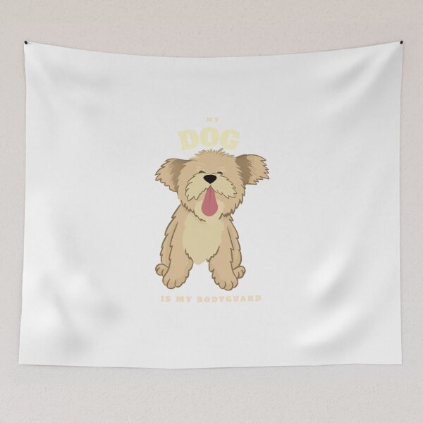 Item preview, My dog is my bodyguard designed and sold by Gorgoteanu Adrian.