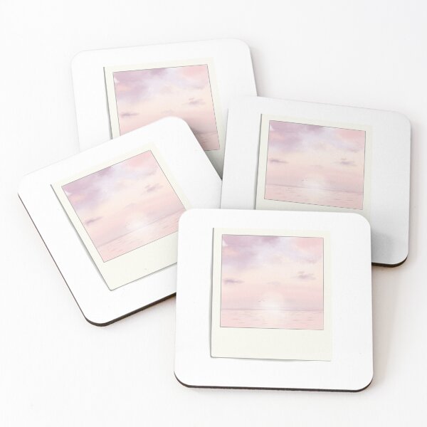 Item preview, Pink Beach Sunset Sky Sticker designed and sold by kyleartisse.
