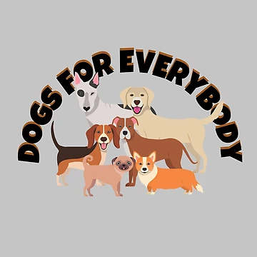 Artwork thumbnail, Dogs For Everyone by GleamingGiant