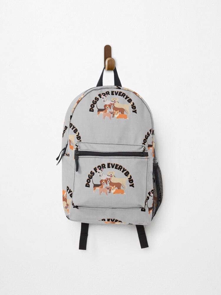 Thumbnail 1 of 3, Backpack, Dogs For Everyone designed and sold by GleamingGiant.