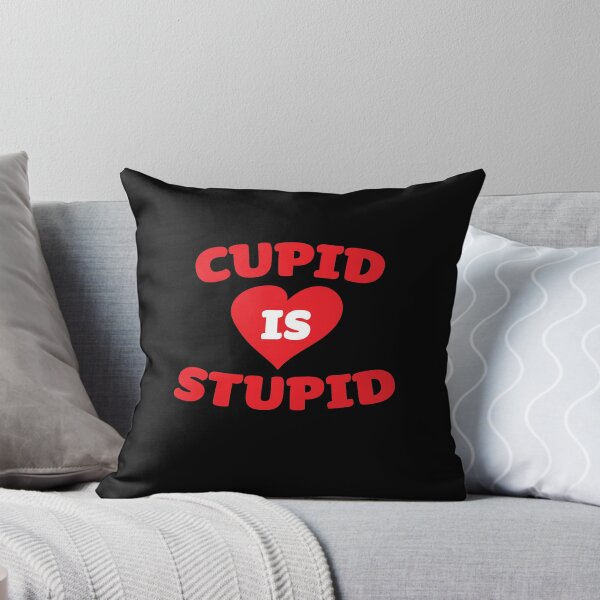 Item preview, Cupid is Stupid Anti-Valentine's Day designed and sold by RoguePixel.