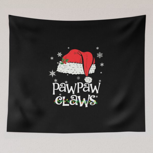 Item preview, Paw Paw Claw Santa Hat Christmas Gift designed and sold by bostons2001.