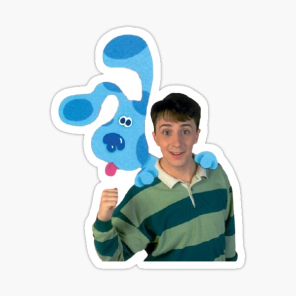Steve y Blue de Blues Clues Pegatina
