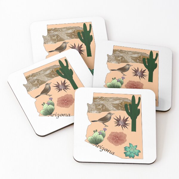 Item preview, The state of Arizona colored designed and sold by Natalie  Stockel.