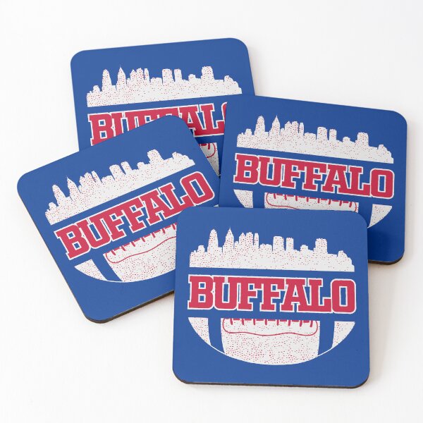 Item preview, Retro Bills Football Fan Vintage Buffalo NY Skyline designed and sold by pixeljamz.
