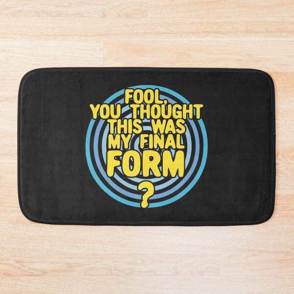 Item preview, Fool, you thought this was my final form? - Blue, Yellow designed and sold by Chubuter.
