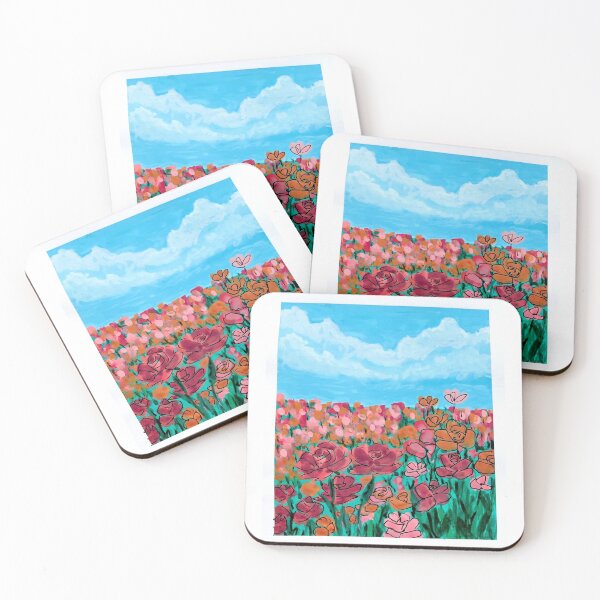 Item preview, Loose Flower Field Painting designed and sold by sabrinasheridan.