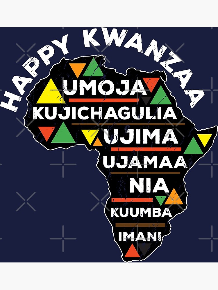 Happy Kwanzaa PopArt Wrapping Paper