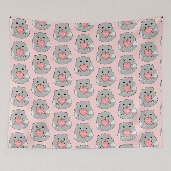 Artikelvorschau, Hamster Valentines Jubiläumsgeschenk, Hamster Mum Geschenk, Hamster Owner Card entworfen und verkauft von JTBeginning-x.