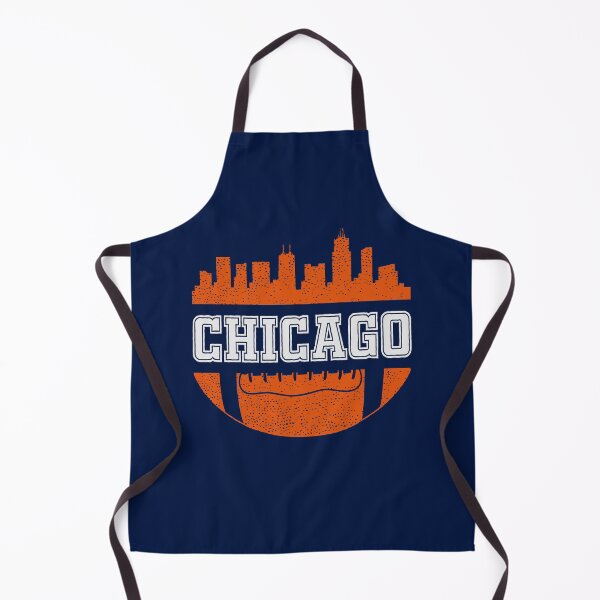 Item preview, Retro Bears Football Fan Vintage Chicago Skyline designed and sold by pixeljamz.