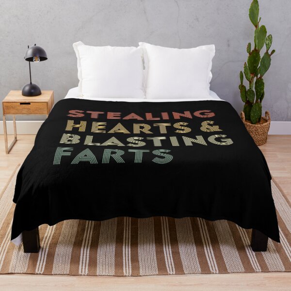 Item preview, Stealing Hearts And Blasting Farts Vintage designed and sold by The Little Wood Cottage.