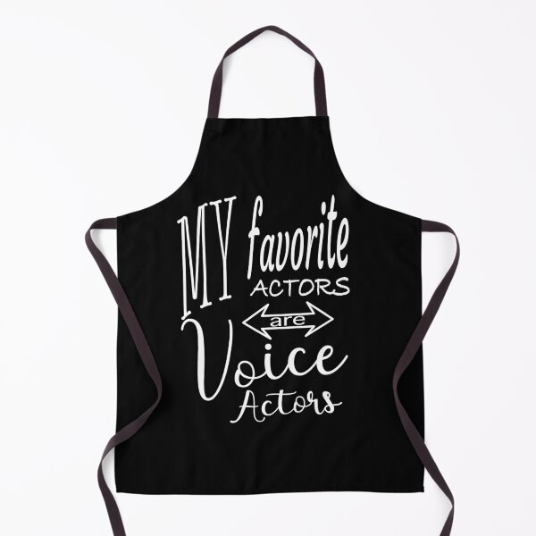 Item preview, My Favorite Actors Are Voice Actors designed and sold by gobbieshoppe.
