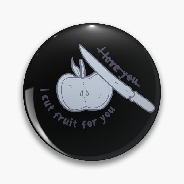 Item preview, I Love You = I Cut Fruit For You (Blue) - Funny Asian Parents Meme  designed and sold by yumiso.
