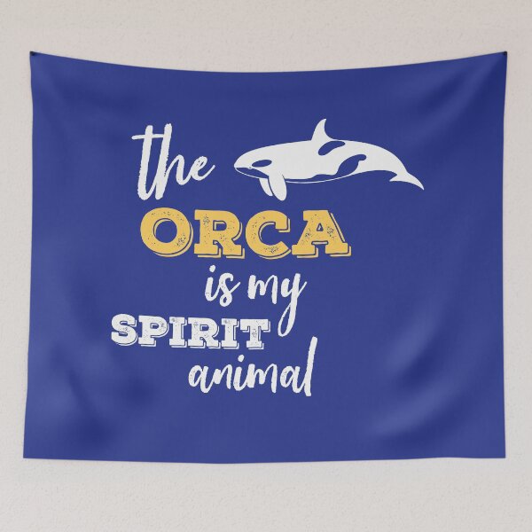 Item preview, The Orca is my spirit animal designed and sold by Vaishnavi Deo.