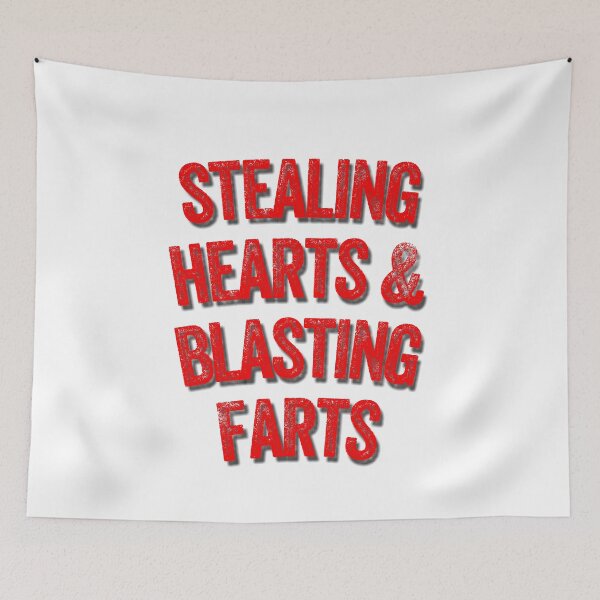 Item preview, stealing hearts & blasting farts designed and sold by maakamiri.