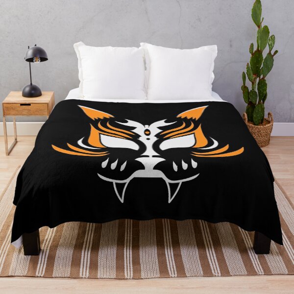 Item preview, Dark Kitsune Face - Orange designed and sold by Art By The Coco.