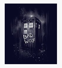 Bad Wolf Photographic Print