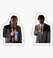 Vincent And Jules Pulp Fiction Sticker