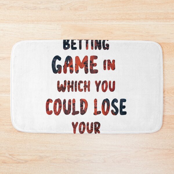 Item preview, betting game in which you could lose your designed and sold by Budoorsaeedoo.