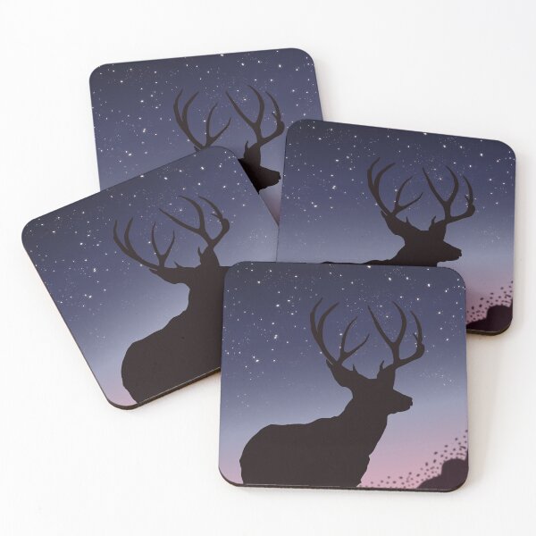 Item preview, Stag Silhouette designed and sold by Pattokarts.