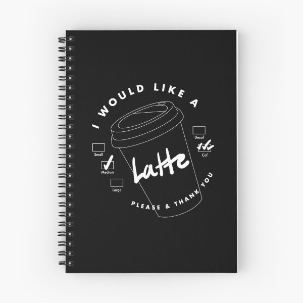 Item preview, I Would Like a Medium Latte, Please & Thank You designed and sold by NumeralV.