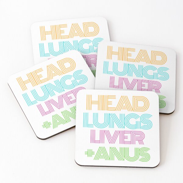 Item preview, Head, Lungs, Liver, and Anus designed and sold by dakotalacombe7.