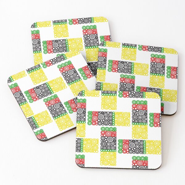 Item preview, Afrocentric Domino Effect Brick Pattern Circle Design designed and sold by Pierre Bernard Jr.
