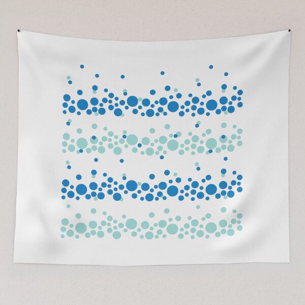 Item preview, Light Blue and Dark Blue Pattern designed and sold by julset.