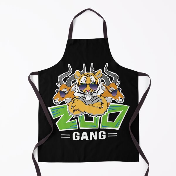 Item preview, Zoo Gang | Natural Color Black Background | Curious Eyeball designed and sold by CuriousEyeball.