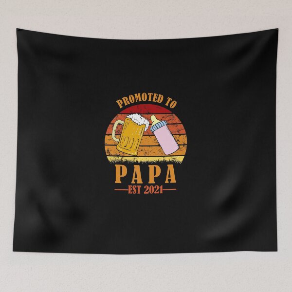 Item preview, Promoted To Papa Est 2021 Bear And Milk Vintage designed and sold by hoaban1998.