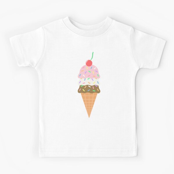 Ice Cream Cone Kids T-Shirt