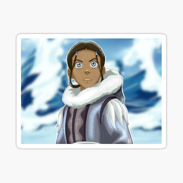 Vista previa del artículo con la obra «Katara», diseñado y vendido por lazymaystudios.