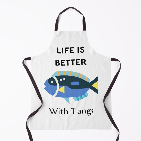 Item preview, life is better with tangs,Funny Fish Tank Aquarium Lover Christmas Gift designed and sold by piskwi.